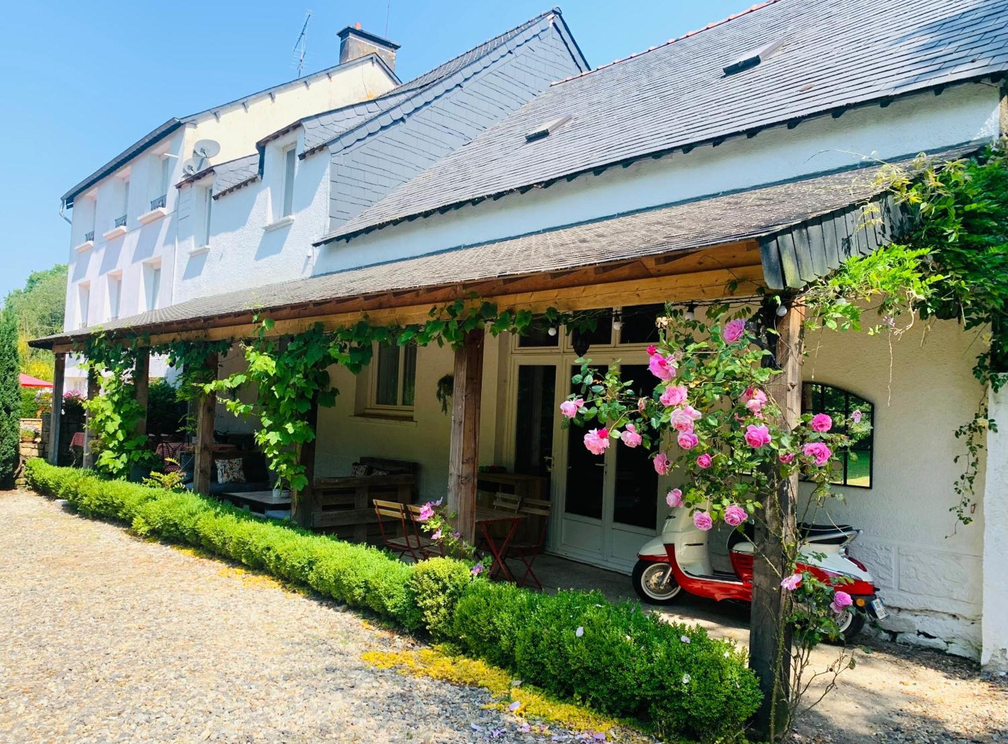 La Maison Du Canal Rostrenen Exteriör bild